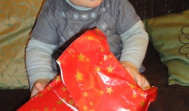 ouverture du cadeau