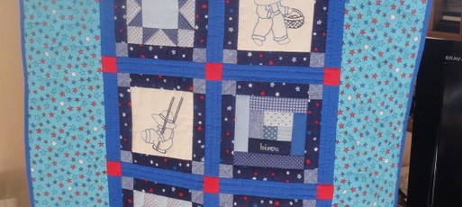 patch bleu